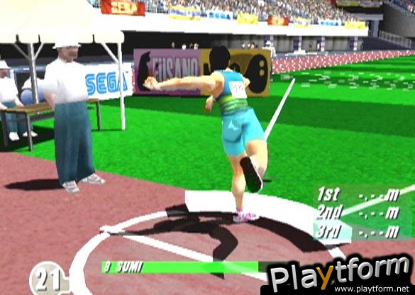 Virtua Athlete 2000 (Dreamcast)