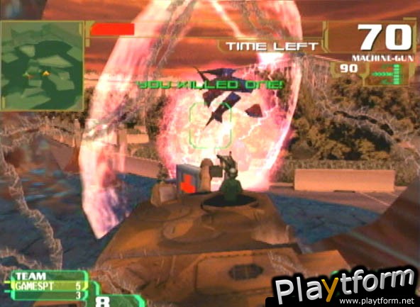 Alien Front Online (Dreamcast)