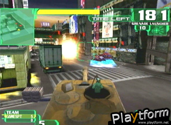 Alien Front Online (Dreamcast)