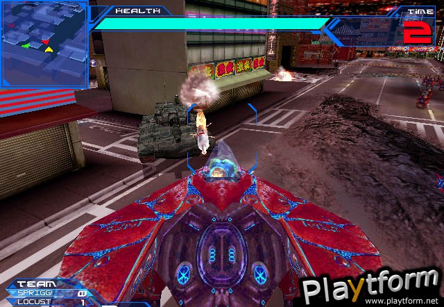 Alien Front Online (Dreamcast)