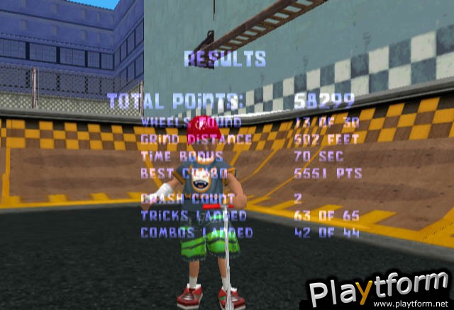 Razor Freestyle Scooter (Dreamcast)