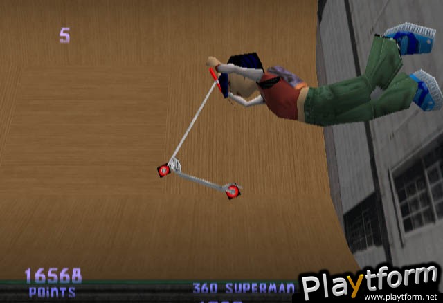 Razor Freestyle Scooter (Dreamcast)