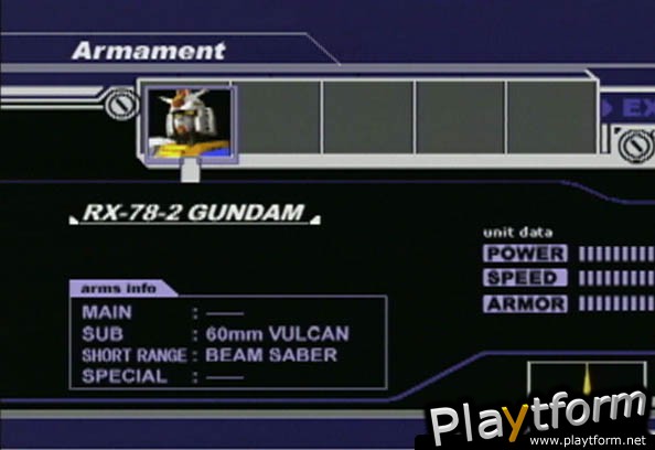 Mobile Suit Gundam: Journey to Jaburo (PlayStation 2)