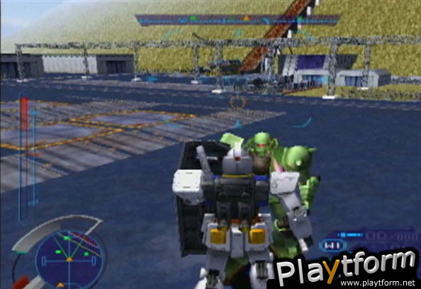 Mobile Suit Gundam: Journey to Jaburo (PlayStation 2)