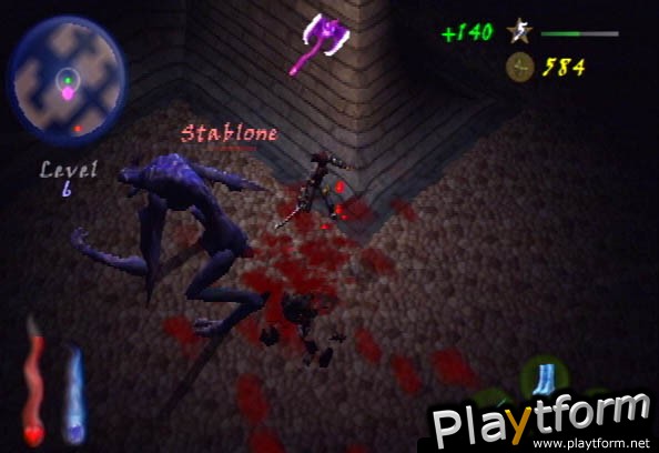 Dark Angel:  Vampire Apocalypse (PlayStation 2)