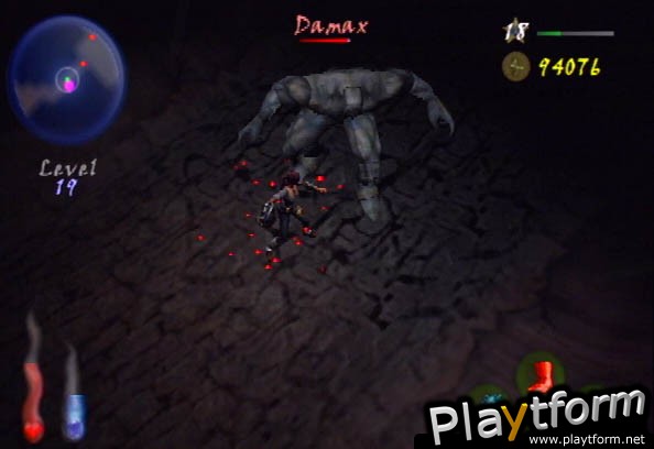 Dark Angel:  Vampire Apocalypse (PlayStation 2)