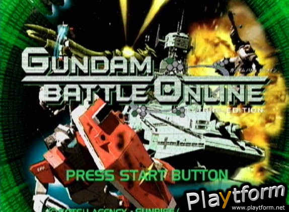 Gundam Battle Online (Dreamcast)