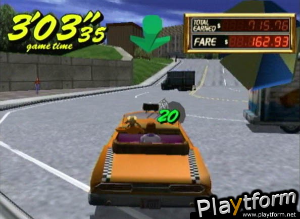 Crazy Taxi 2 (Dreamcast)