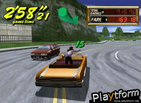 Crazy Taxi 2 (Dreamcast)