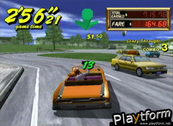 Crazy Taxi 2 (Dreamcast)