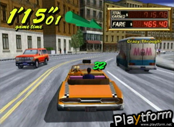 Crazy Taxi 2 (Dreamcast)