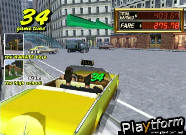 Crazy Taxi 2 (Dreamcast)