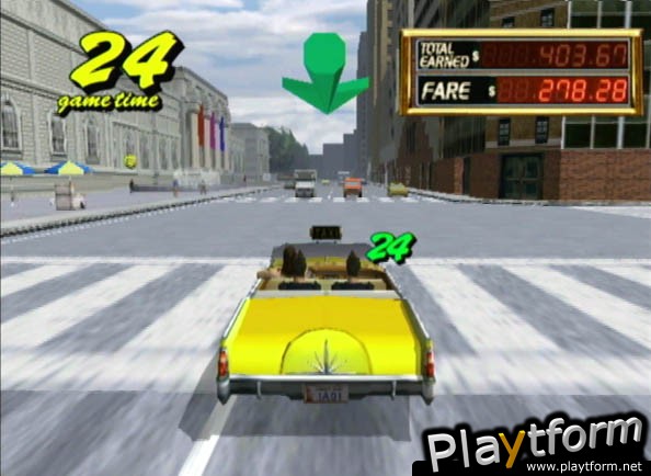 Crazy Taxi 2 (Dreamcast)