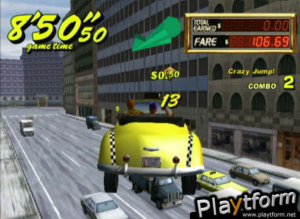 Crazy Taxi 2 (Dreamcast)