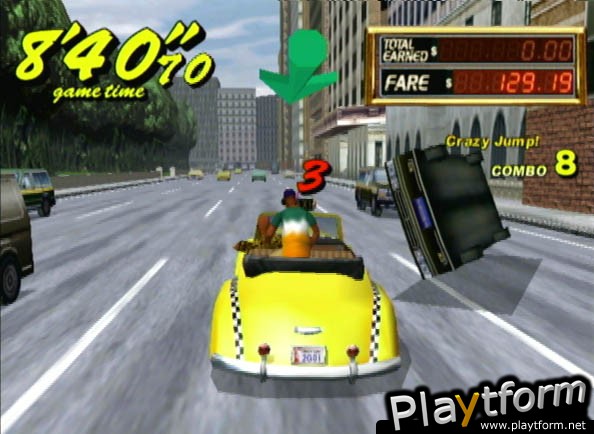 Crazy Taxi 2 (Dreamcast)