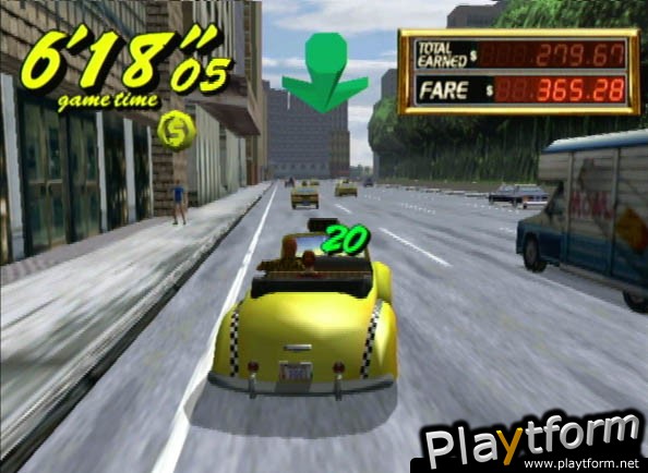 Crazy Taxi 2 (Dreamcast)