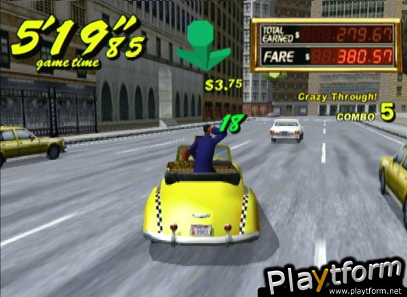 Crazy Taxi 2 (Dreamcast)