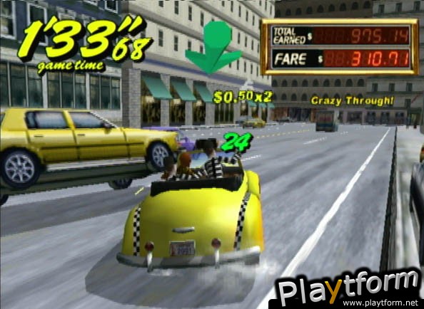 Crazy Taxi 2 (Dreamcast)