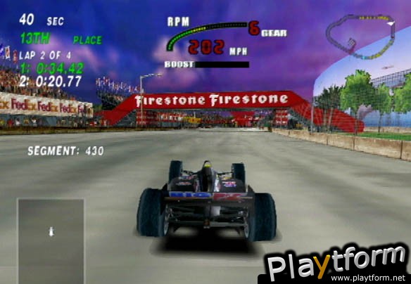 CART Fury Championship Racing (PlayStation 2)