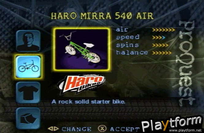 Dave Mirra Freestyle BMX: Maximum Remix (PlayStation)