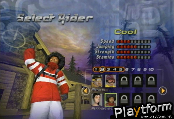 Cool Boarders 2001 (PlayStation 2)