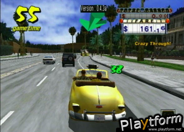 Crazy Taxi (PlayStation 2)