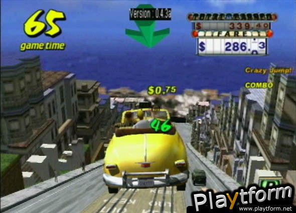 Crazy Taxi (PlayStation 2)