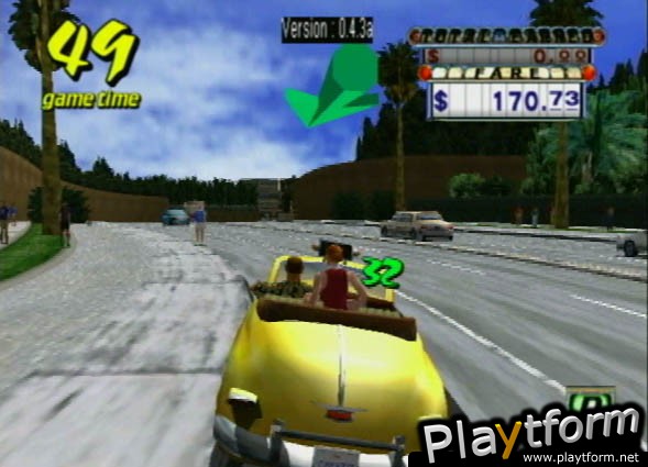 Crazy Taxi (PlayStation 2)