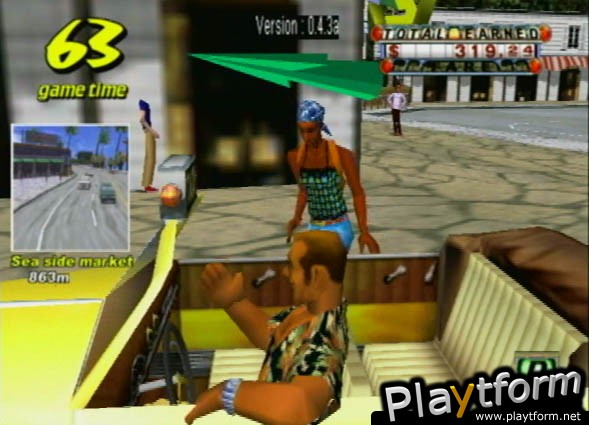 Crazy Taxi (PlayStation 2)