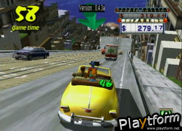 Crazy Taxi (PlayStation 2)