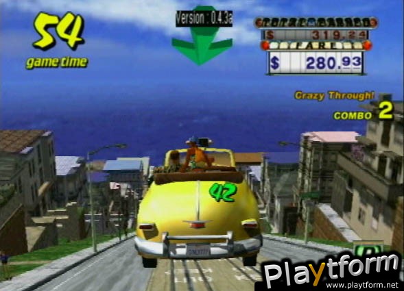 Crazy Taxi (PlayStation 2)