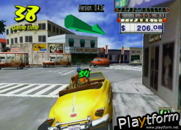 Crazy Taxi (PlayStation 2)