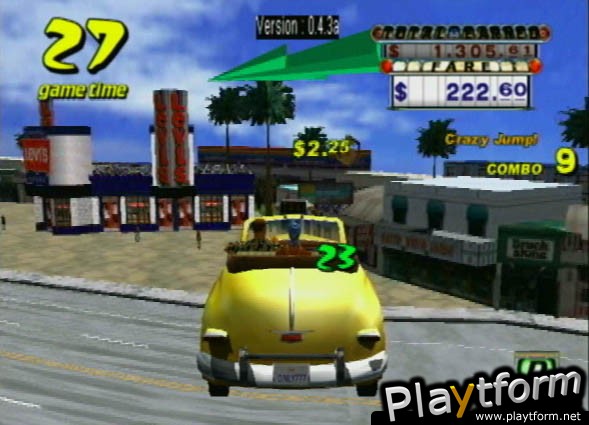 Crazy Taxi (PlayStation 2)