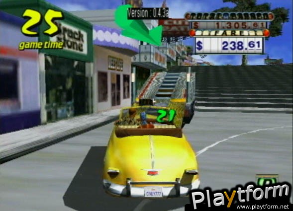 Crazy Taxi (PlayStation 2)