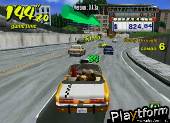 Crazy Taxi (PlayStation 2)