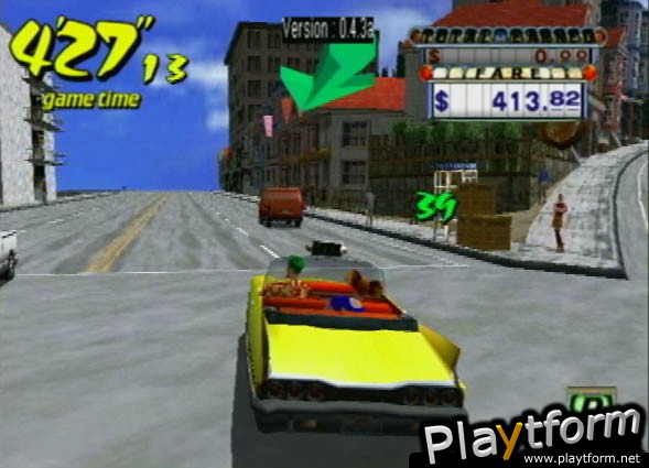 Crazy Taxi (PlayStation 2)