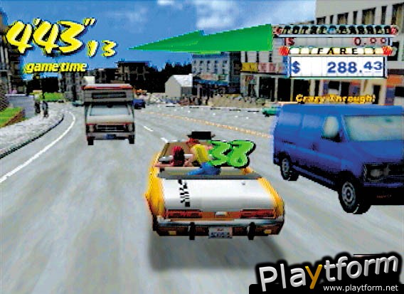 Crazy Taxi (PlayStation 2)