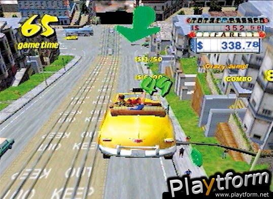 Crazy Taxi (PlayStation 2)