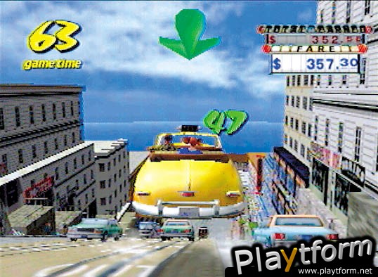 Crazy Taxi (PlayStation 2)