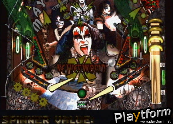 KISS Pinball (PlayStation)