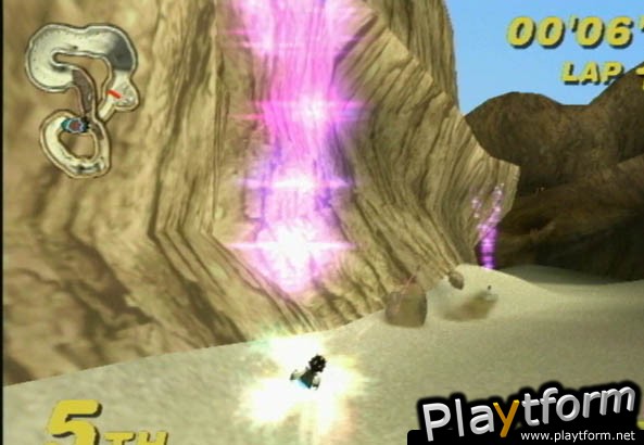 Star Wars: Super Bombad Racing (PlayStation 2)