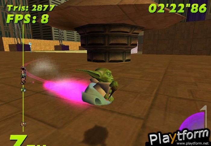 Star Wars: Super Bombad Racing (PlayStation 2)