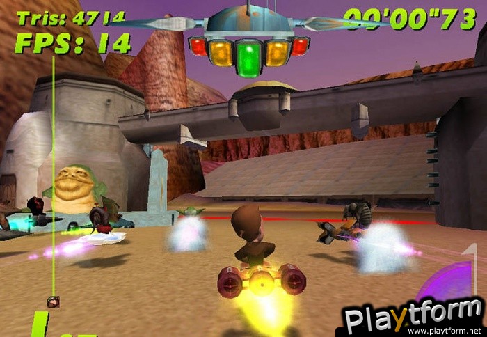 Star Wars: Super Bombad Racing (PlayStation 2)