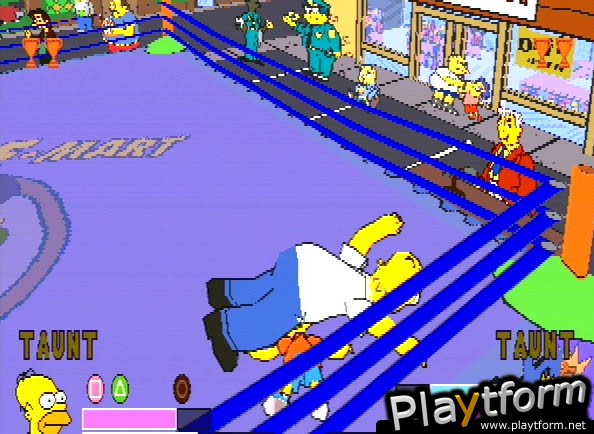 The Simpsons Wrestling (PlayStation)