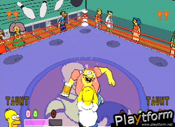 The Simpsons Wrestling (PlayStation)