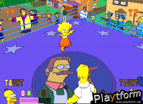 The Simpsons Wrestling (PlayStation)