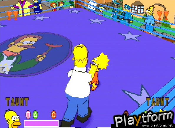 The Simpsons Wrestling (PlayStation)