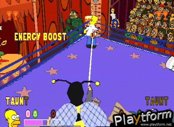 The Simpsons Wrestling (PlayStation)