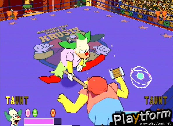 The Simpsons Wrestling (PlayStation)