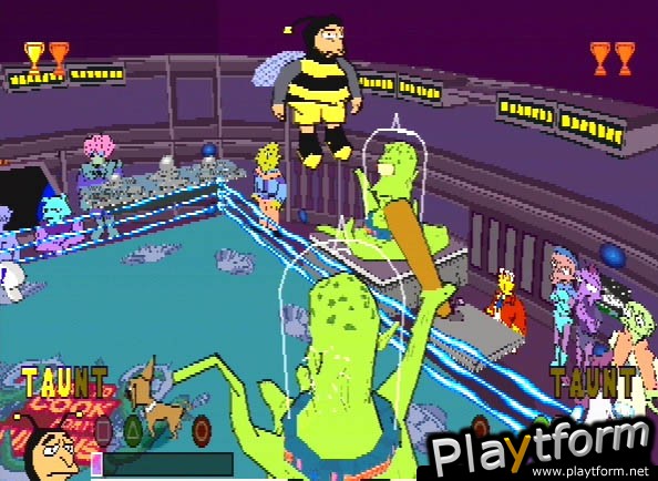 The Simpsons Wrestling (PlayStation)